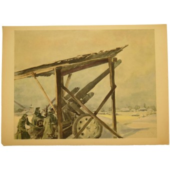 Howitzer- pesada Schwere Haubitze Fritz von Brauner. Espenlaub militaria